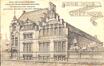 Carte-vue Maison des ouvriers Saint-Remi, à ériger Rue Haeck (Molenbeek-Saint-Jean), s.éd., 1908.<br>