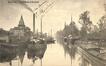 Carte-vue Canal de Willebroeck, Ferme des Boues (Bruxelles) et Allée verte (Molenbeek-Saint-Jean), éd. Penoit (Bruxelles), 1910.<br>