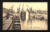 Carte-vue Port de Bruxelles, pont-levis et embarcadère des bateaux de plaisance, éd. Ern. Thill - Nels, s.d. [vers 1920].