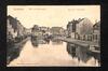 Carte-vue Canal de Charleroi, Quai de Mariemont et Quai de l'Industrie (Molenbeek-Saint-Jean), éd. Wilhelm Hoffmann (Dresde), 1906.<br>