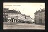 Carte-vue Place de la Duchesse de Brabant (Molenbeek-Saint-Jean) et Chaussée de Ninove avec tram, s.éd.,  s.d. [début 20e s.].