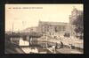 Carte-vue Canal de Charleroi, caserne du Petit-Château et Pont de l'Avenir entre Molenbeek-Saint-Jean et Bruxelles, éd. H.M. Dobrecourt (Uccle), s.d. [années 1910-1920]. 