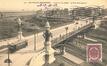 Carte-vue Pont monumental entre le Boulevard Emile Bockstael (Bruxelles) et le Boulevard du Jubilé (Molenbeek-Saint-Jean), éd. Henri Georges (Bruxelles), 1912.<br>