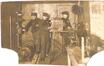 Carte photo du prisonnier de guerre belge J. Vandervoort envoyée du camp de Göttingen à Molenbeek-Saint-Jean, photogr. anon., 1917.<br>