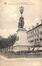 Carte-vue Monument aux promoteurs des installations portuaires de Bruxelles, Boulevard Léopold II (Molenbeek-Saint-Jean), éd. F. Walschaerts (Bruxelles), s.d. [1912 ou après].<br>