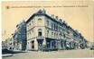 Carte-vue Carrefour Rue Albert Vanderkindere / Rue Gauthier [Rue Isidoor Teirlinck], café 'Au Sportman', éd. F. Walschaert (Bruxelles), s.d. [vers 1911].<br>
