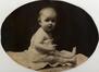 Photo Liliane Neckelbrouck à l'âge de 9 mois, photogr. anon., 1929.<br>