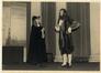 Photo Théâtre scolaire sur la scène du cinéma Crystal (Molenbeek-Saint-Jean), photogr. G. François (Koekelberg), 1949.<br>