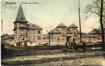 Carte-vue colorisée Canal de Willebroeck, Ferme des Boues (Bruxelles) et chaland amarré, éd. C.V.C., s.d.