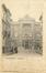 Prentkaart Teken- en modeleerschool, Mommaertsstraat 2A (Sint-Jans-Molenbeek), hoofdgevel en Laermansstraat, drukk. De Smedt (Sint-Jans-Molenbeek), 1902.<br>