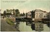 Carte-vue colorisée Port de Bruxelles, Porte du Rivage entre Bruxelles et Molenbeek-Saint-Jean, s.éd., s.d.