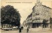 Carte-vue Boulevard Léopold II, croisement Boulevard du Jubilé et Brasserie de la Flèche (Molenbeek-Saint-Jean), éd. Henri Goerges (Bruxelles), s.d. [vers 1910].<br>