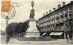 Carte-vue Boulevard Léopold II et monument aux promoteurs des Installations Maritimes, éd. Nels (Bruxelles), 1914.<br>