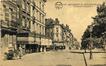 Carte-vue Boulevard Léopold II à hauteur de la Rue Vandernoot (Molenbeek-Saint-Jean), éd. P.J. Flion (Bruxelles), 1924.<br>