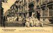 Carte-vue Paroisse Saint-Remi de Bruxelles-Maritime (Molenbeek-Saint-Jean), procession au Boulevard Léopold II, s.éd., s.d.<br>