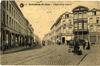 Carte-vue Chaussée de Ninove avec 'Chapellerie Joseph' tenue par J. Teugels-Traest, Chaussée de Ninove, 51 (Molenbeek-Saint-Jean), éd. G. Hermans (Anvers), s.d. [vers 1904-1910].<br>