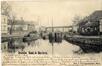 Carte-vue Canal de Charleroi et pont de chemin de fer (Anderlecht), éd. C. Van Cortenbergh (Bruxelles), 1903.<br>