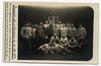 Carte photo Groupe de soldats belges de la 3e Compagnie (à Molenbeek-Saint-Jean ?), photogr. anon., s.d.<br>