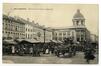 Prentkaart Gemeenteplein met markt en Gemeentehuis (Sint-Jans-Molenbeek), uitg. L. Lagaert (Brussel), 1910.