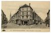 Prentkaart Opzichterstraat, Vanderstichelenstraat en café-brouwerij “A la Vue du Quartier royal”, Ribaucourtstraat 122 (Sint-Jans-Molenbeek), uitg. Henri Georges (Brussel), 1923.<br>