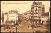 Carte-vue Pont sur le Canal de Charleroi à la Porte de Flandre, Chaussée de Gand, tram (Molenbeek-Saint-Jean), éd. P.I.B. (Molenbeek-Saint-Jean), s.d. [années 1920-1930].<br>