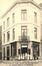 Carte photo Pâtisserie Liégeoise François De Pot-D'Hokers, Boulevard Léopold II, 114 (Molenbeek-Saint-Jean), photogr. anon., 1907.<br>