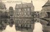 Carte-vue Château-ferme du Karreveld, 'Laiterie du Vélodrome' de F. Klingels (Molenbeek-Saint-Jean), éd. Rotographie Belge (Saint-Gilles), 1910.<br>