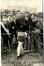 Carte photo Coureur cycliste Jacques Coomans au vélodrome du Karreveld (Molenbeek-Saint-Jean), photogr. L. Hoogewijs  (Molenbeek-Saint-Jean), 1915.<br>