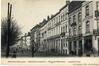 Carte-vue Boulevard Léopold II avec, au n° 73, la pharmacie L. Besme-Ramelot (Molenbeek-Saint-Jean), éd. De Leenaer (Koekelberg), s.d. [vers 1900-1910].<br>