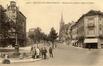 Carte-vue Boulevard du Jubilé et Eglise Saint-Remi, brasserie 