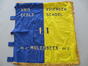 Vlag van de vereniging De Vrienden van Gemeenteschool nr 11 (Sint-Jans-Molenbeek), s.d. [tweede helft 20ste eeuw].<br>