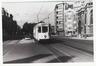 Foto Tam '11 barré' in Sint-Jans-Molenbeek, Jubelfeestlaan, bij de Sint-Remigius kerk, fotogr. Bazin, 1958.<br>