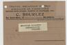 Carte postale commerciale C. Bourlez, travail mécanique du bois, Rue Sainte-Marie, 23 (Molenbeek-Saint-Jean), s.d.<br>