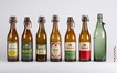 Ensemble de bouteilles de bières bruxelloises<br>Brasserie Léopold,  / Vandenheuvel [brasserie],  / Wielemans-Ceupens [brasserie],