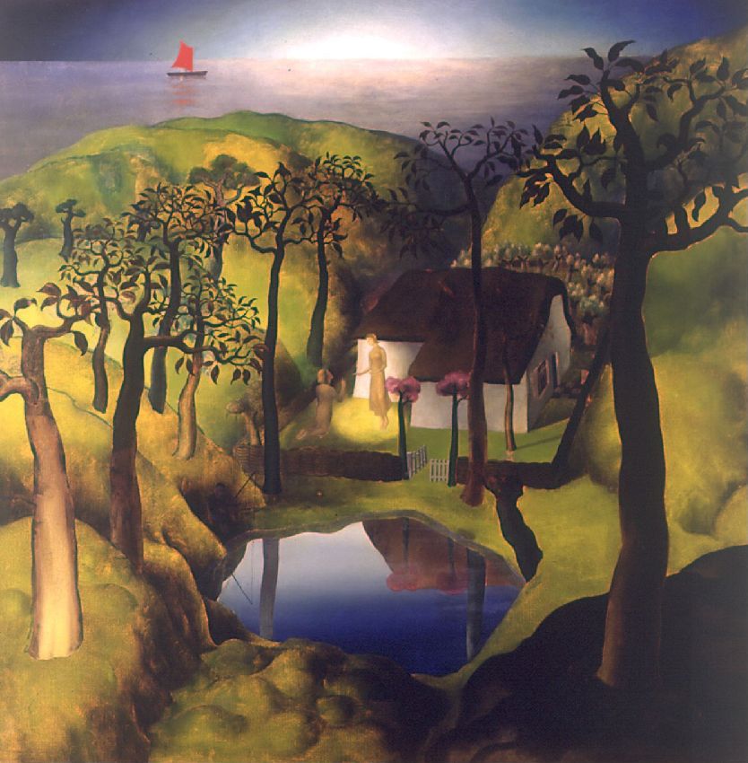 Le Message Au Milieu D Un Paysage Musee David Et Alice Van Buuren Inventaire Du Patrimoine Mobilier